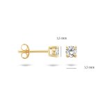 Blush Обеци 14k