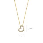 Blush Колие 14k