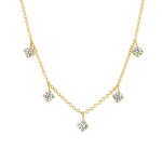Blush Колие 14k