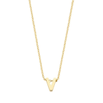 Blush Колие 14k, Буква V