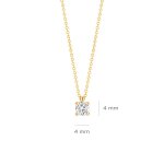 Blush Колие 14k