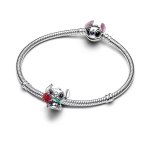 Disney x Pandora Талисман Стич романтика