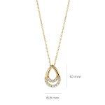 Blush Колие 14k