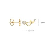 Blush Обеци 14k