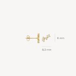 Blush Обеци 14k