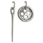 UNOde50 Обеци Needle And Button
